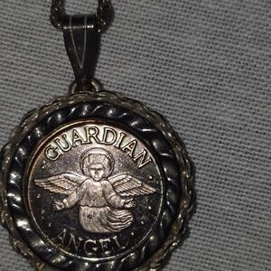 Guardian Angel Pendant Necklace